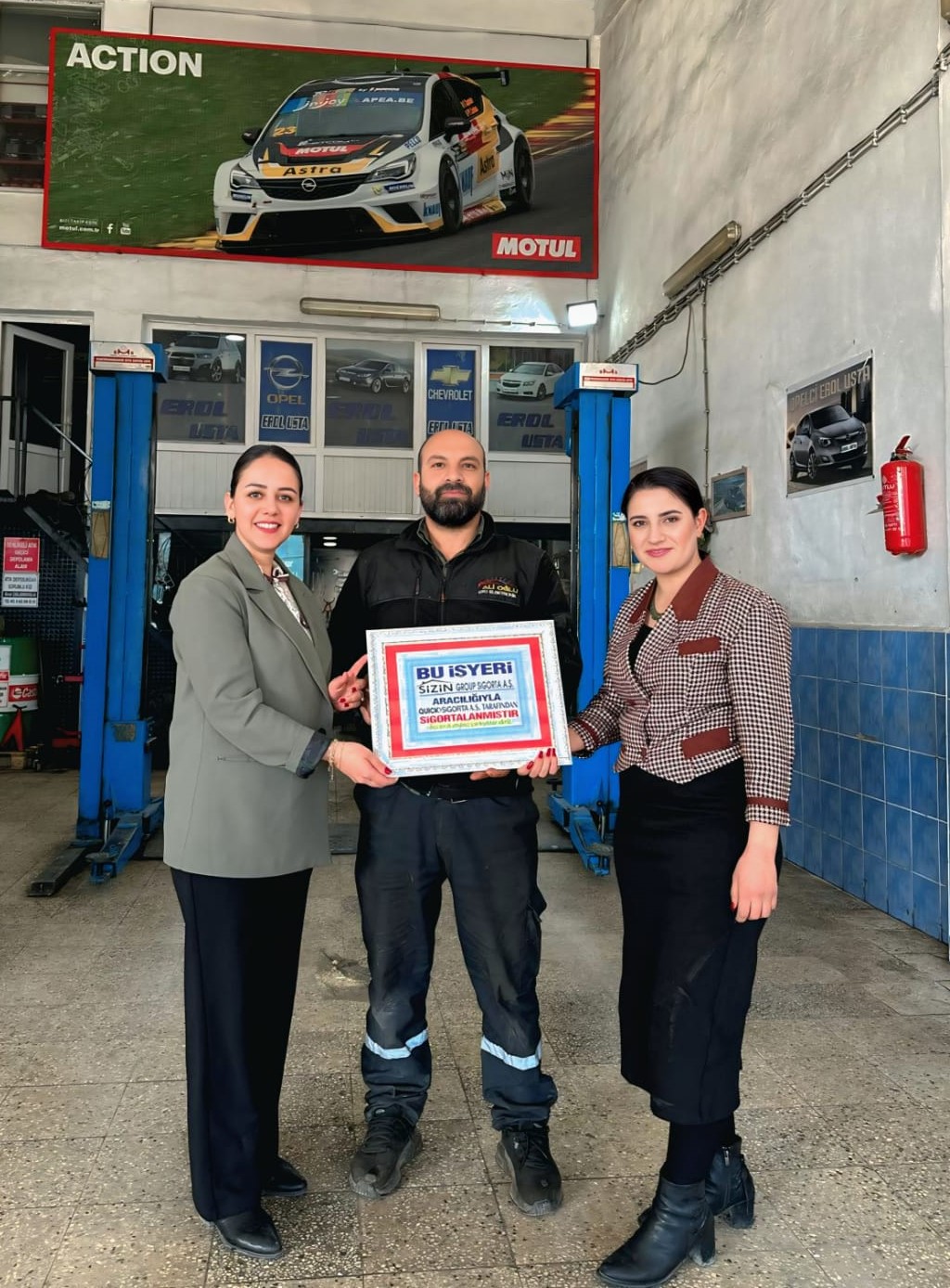 Opel ve Chevrolet araçların ustası Erol Usta, ya tercihlerinden dolayı teşekkür ederiz,