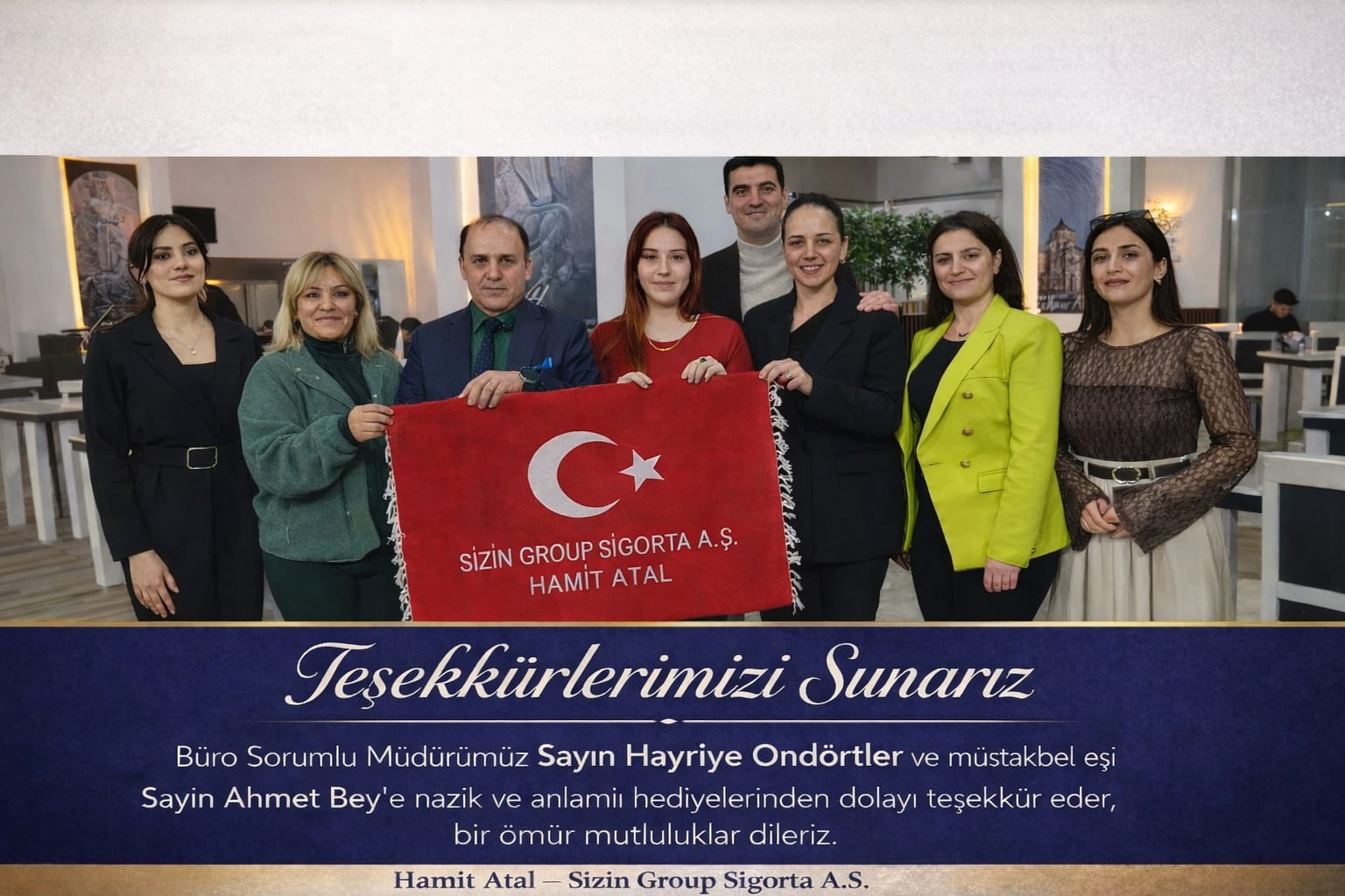 Sizin Group Sigorta A.Ş. Ekibi Ramazan’ın Bereketinde Buluştu